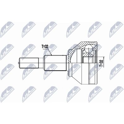 NTY NPZ-CH-029 Σετ αρθρώσεων άξονα μετάδοσης - Fiat Dodge NTY NPZ-CH-029 Σετ αρθρώσεων άξονα μετάδοσης - Fiat Dodge