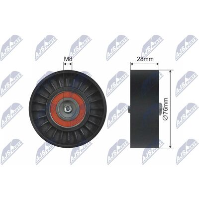 NTY RNK-AU-009 - Tensionator pentru Audi, Seat, VW, VAG NTY RNK-AU-009 - Tensionator pentru Audi, Seat, VW, VAG