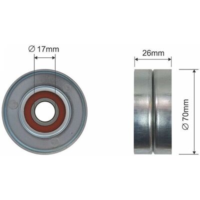 Tensionator și roată de distribuție OEM - Chrysler Tensionator și roată de distribuție OEM - Chrysler