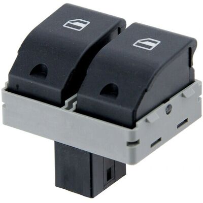 NTY Interruttore Finestra Elettrica Seat VW - Lato Frontale Conduttore Nero NTY Interruttore Finestra Elettrica Seat VW - Lato Frontale Conduttore Nero