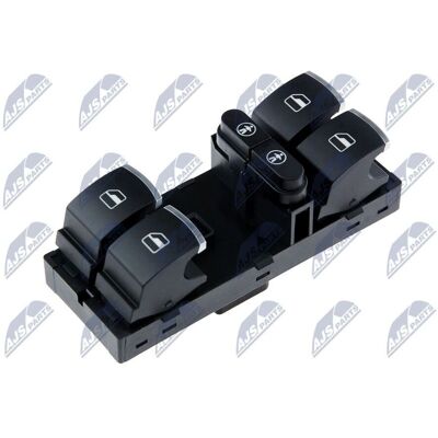Przekaźnik Szyby VW Seat - Strona Kierowcy, Chrom/Zamknąć, 10-Pin Przekaźnik Szyby VW Seat - Strona Kierowcy, Chrom/Zamknąć, 10-Pin