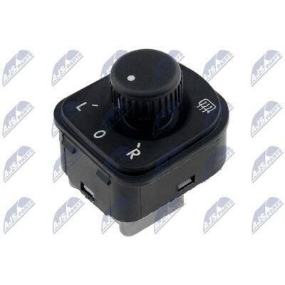 NTY EWS-VW-081 Side Mirror Switch - Electric Adjustment NTY EWS-VW-081 Side Mirror Switch - Electric Adjustment