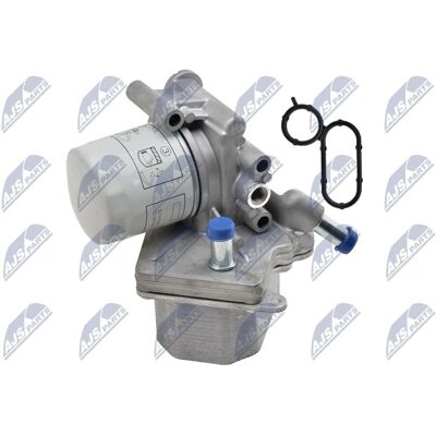 Nty Oil Cooler - Water-cooled Aluminum - OEM: CITROËN: 1103Q1, 1372321, 1704048, 1829179, 6C1Q6B624AC, 9662281480, 9675549080, 9808866680, BK2Q6B624BB, BK2Q6B624CB Nty Oil Cooler - Water-cooled Aluminum - OEM: CITROËN: 1103Q1, 1372321, 1704048, 1829179, 6C1Q6B624AC, 9662281480, 9675549080, 9808866680, BK2Q6B624BB, BK2Q6B624CB
