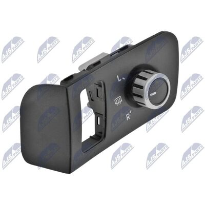 Comutator oglindă laterală NTY EWS-VW-104 - Electric, încălzită, 6 pini Comutator oglindă laterală NTY EWS-VW-104 - Electric, încălzită, 6 pini