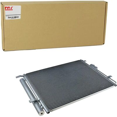 Hyundai CCS-HY-026 Aluminium A/C kondenser med tørner - Klimaanleggdel Hyundai CCS-HY-026 Aluminium A/C kondenser med tørner - Klimaanleggdel
