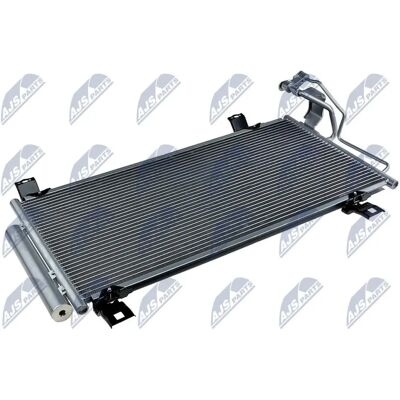 Condensador de aluminio Mazda CCS-MZ-007 con secador Condensador de aluminio Mazda CCS-MZ-007 con secador