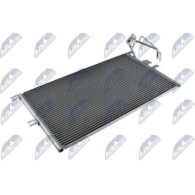 Klimakondensator Opel Vectra - Aluminium, 640mm x 370mm x 16mm Klimakondensator Opel Vectra - Aluminium, 640mm x 370mm x 16mm