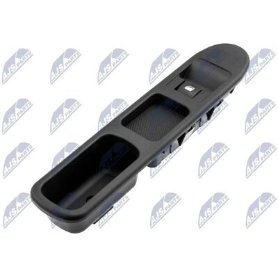 Peugeot 207 Window Switch Front Passenger - Black Peugeot 207 Window Switch Front Passenger - Black