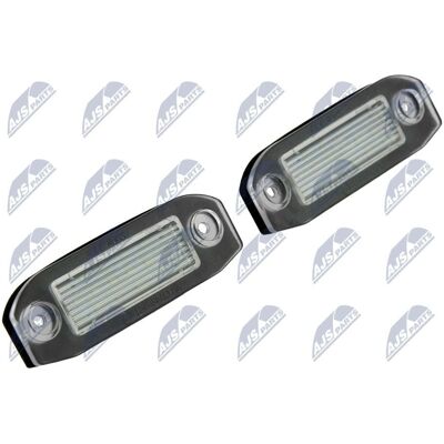 NTY Volvo nummerplåtslampa - Med LED-belysning NTY Volvo nummerplåtslampa - Med LED-belysning