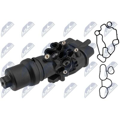 Audi A3, Seat Altea, Leon, Toledo, Skoda Octavia - Oliefilterhus Audi A3, Seat Altea, Leon, Toledo, Skoda Octavia - Oliefilterhus