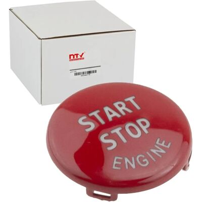 Botón NTY EWS-BM-135 para coche - rojo - Inicio/Parada Botón NTY EWS-BM-135 para coche - rojo - Inicio/Parada
