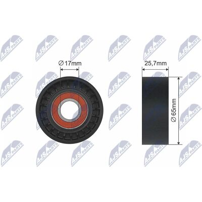NTY RNK-BM-031 Spannrolle für BMW 1-7, X3, X5 NTY RNK-BM-031 Spannrolle für BMW 1-7, X3, X5