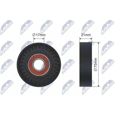 NTY RNK-FR-049 Puleggia tendicinghia alternatore - Cinghia alternatore NTY RNK-FR-049 Puleggia tendicinghia alternatore - Cinghia alternatore