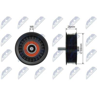 Mercedes-Benz A2762020119 Poulie de tensionnement - Poulie de tensionnement, Courroie trapézoïdale - Publicité Mercedes-Benz A2762020119 Poulie de tensionnement - Poulie de tensionnement, Courroie trapézoïdale - Publicité