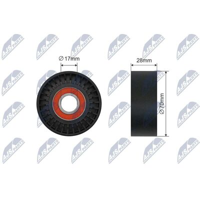 NTY Model RNK-ME-032 Belt Tensioner - Belt Tensioner for Mercedes-Benz E,G,M NTY Model RNK-ME-032 Belt Tensioner - Belt Tensioner for Mercedes-Benz E,G,M
