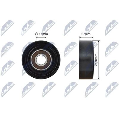Ackoja A380395 Nissan Juke Tensiune curea distribuție - Rola de tensionare Ackoja A380395 Nissan Juke Tensiune curea distribuție - Rola de tensionare