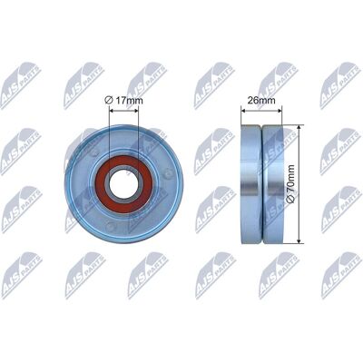 NTY RNK-CH-042 Stramningshjul til Chrysler Voyager Jeep Cherokee - Stramningshjul NTY RNK-CH-042 Stramningshjul til Chrysler Voyager Jeep Cherokee - Stramningshjul