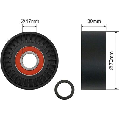 NTY 94810240200 Roata de Tensiune V-belts NTY 94810240200 Roata de Tensiune V-belts