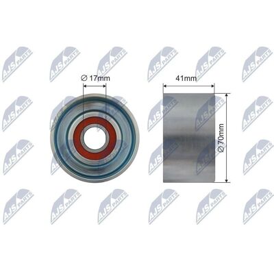 NTY RNK-TY-037 Rulment de Tensiune a Curelei Serpentină - Tensiune NTY RNK-TY-037 Rulment de Tensiune a Curelei Serpentină - Tensiune