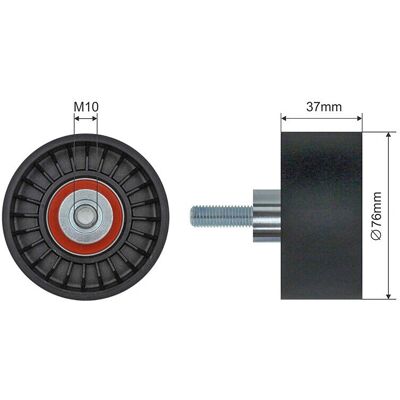 Tensionator curea NTY pentru Ford Transit - Plastic durabil OEM Tensionator curea NTY pentru Ford Transit - Plastic durabil OEM