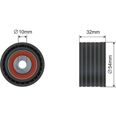 Dacia Nissan Opel Renault Vauxhall Umlenkrolle - Umlenkrolle Dacia Nissan Opel Renault Vauxhall Umlenkrolle - Umlenkrolle