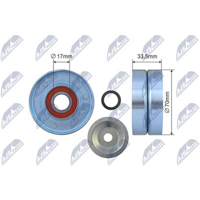 Tensiune de curea din diesel Nissan - RNK-NS-052 Tensiune de curea din diesel Nissan - RNK-NS-052