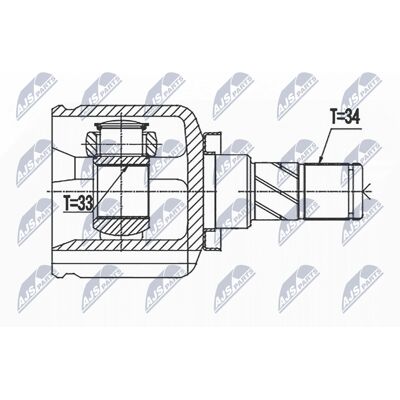 BMW Mini Antriebswellengelenk Satz - Vorderachse links - 151mm BMW Mini Antriebswellengelenk Satz - Vorderachse links - 151mm