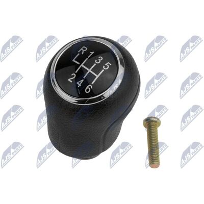 NTY GZB-VW-023 6-Speed Gear Shift Knob - Gear Type NTY GZB-VW-023 6-Speed Gear Shift Knob - Gear Type