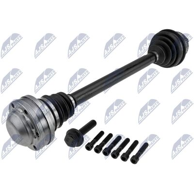 NTY Audi A4 Left Front Drive Shaft - 615mm Length NTY Audi A4 Left Front Drive Shaft - 615mm Length
