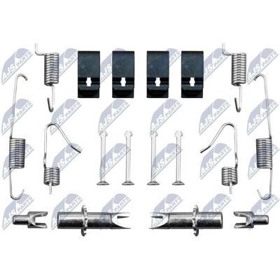 NTY HSR-NS-004 Kit - Brake Parts - Nissan X-Trail Qashqai NV200 NTY HSR-NS-004 Kit - Brake Parts - Nissan X-Trail Qashqai NV200