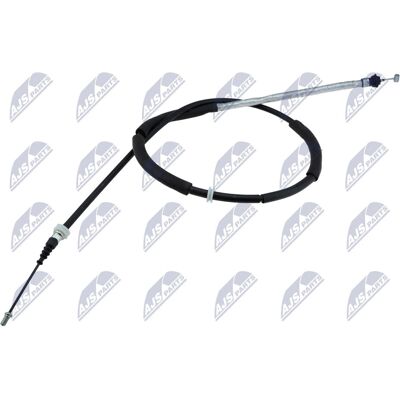 NTY HLR-FT-017 - Højre bageste bremsekabel til Fiat Bravo/Stilo NTY HLR-FT-017 - Højre bageste bremsekabel til Fiat Bravo/Stilo