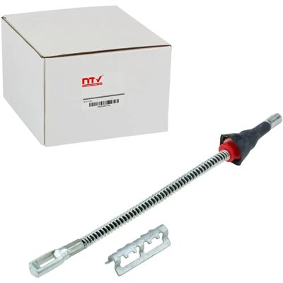 NTY HLR-PL-006 Kabel hamulca ręcznego - Opel Astra Combo z lewej i prawej strony z tyłu do hamulców bębnowych NTY HLR-PL-006 Kabel hamulca ręcznego - Opel Astra Combo z lewej i prawej strony z tyłu do hamulców bębnowych