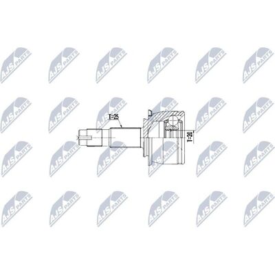 NTY NPZ-PL-047 Articulație ax transmisie - Opel Mokka Spate Stânga/Dreapta NTY NPZ-PL-047 Articulație ax transmisie - Opel Mokka Spate Stânga/Dreapta
