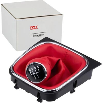 NTY GZB-VW-039 Red 5-Speed Manual Gear Shift Knob - Gear Shift Knob NTY GZB-VW-039 Red 5-Speed Manual Gear Shift Knob - Gear Shift Knob