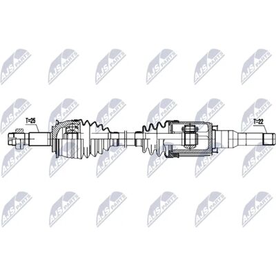 NTY NPW-DW-055 - Drive Shaft NTY NPW-DW-055 - Drive Shaft