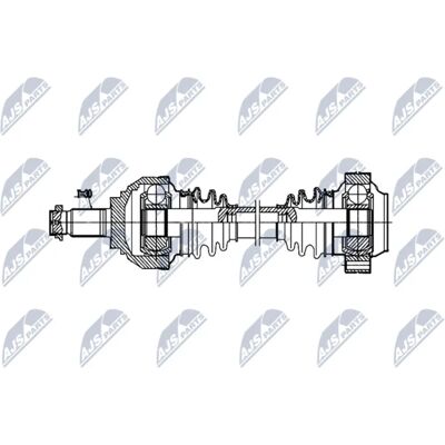NTY 649mm Antriebswelle für BMW 7er - Hinterachse NTY 649mm Antriebswelle für BMW 7er - Hinterachse