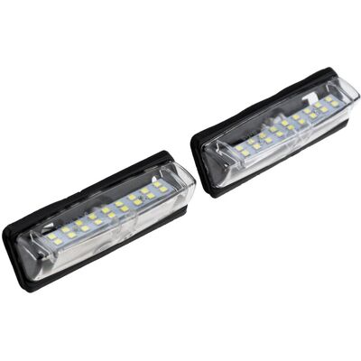 Lexus RX Toyota Kennzeichenleuchte - LED, Paar, Universell Lexus RX Toyota Kennzeichenleuchte - LED, Paar, Universell