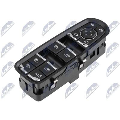 Porsche EWS-PS-011 Etupään Vasen Ikkunankytkin Porsche EWS-PS-011 Etupään Vasen Ikkunankytkin
