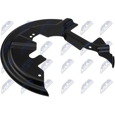 NTY HTO-FR-013 remschild voor Ford Fiesta rechtsvoor NTY HTO-FR-013 remschild voor Ford Fiesta rechtsvoor