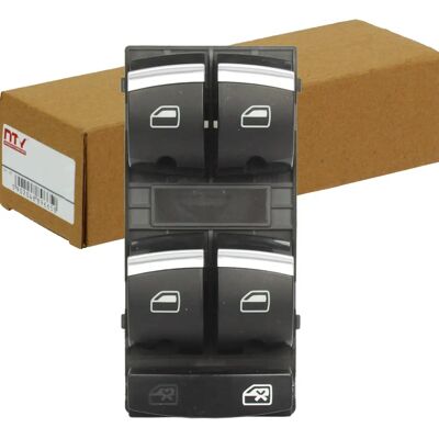 Audi Model Window Switch - Black - Electric Window Lift Switch Audi Model Window Switch - Black - Electric Window Lift Switch