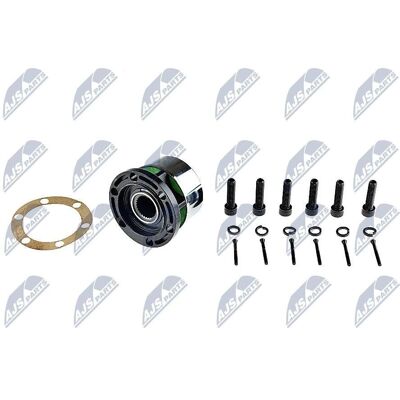 NTY KSB-DW-000 Pyörän navaketju - Etuvasen/oikea - Yhteensopiva Ssangyong Korando/Musso NTY KSB-DW-000 Pyörän navaketju - Etuvasen/oikea - Yhteensopiva Ssangyong Korando/Musso