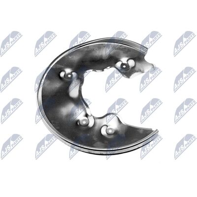 NTY Hintere Linke Bremsscheibe - Aluminium Schutzblech für Audi A4 A5 A6 A7 Q5 NTY Hintere Linke Bremsscheibe - Aluminium Schutzblech für Audi A4 A5 A6 A7 Q5