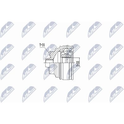 NTY NPZ-BM-011 Antriebswellen Gelenk - Antriebswellen Gelenk NTY NPZ-BM-011 Antriebswellen Gelenk - Antriebswellen Gelenk