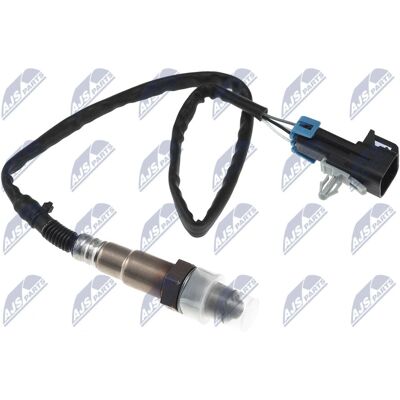 NTY Cadillac CTS Oxygensensor - Fire-ledning, Efter katalysator, 393mm NTY Cadillac CTS Oxygensensor - Fire-ledning, Efter katalysator, 393mm