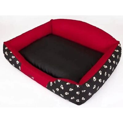 HOBBYDOG Royal Lair - Lit pour chien couronne rouge HOBBYDOG Royal Lair - Lit pour chien couronne rouge