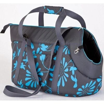 HOBBYDOG R2 Transporttasche - Blau Blumen HOBBYDOG R2 Transporttasche - Blau Blumen