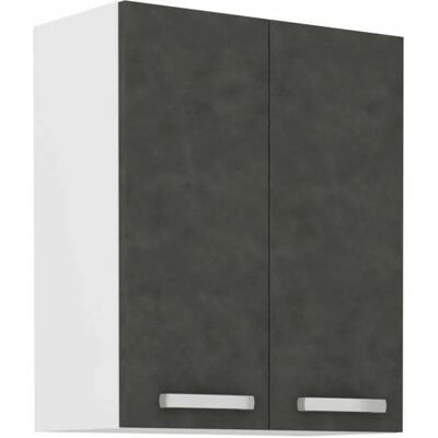 BIGBUY LASSEN Armoire haute - Gris - 60cm x 31,6cm x 72cm - Publicité BIGBUY LASSEN Armoire haute - Gris - 60cm x 31,6cm x 72cm - Publicité