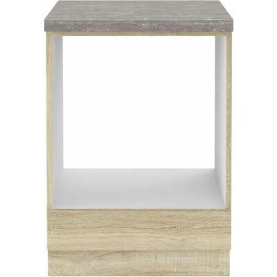 Armoire pour four encastré en chêne Sonoma Lassen - Mobilier de cuisine - Publicité Armoire pour four encastré en chêne Sonoma Lassen - Mobilier de cuisine - Publicité