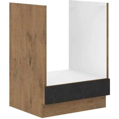 Armario de horno BigBuy Home - 60x82cm Roble Gris Melamina Armario de horno BigBuy Home - 60x82cm Roble Gris Melamina