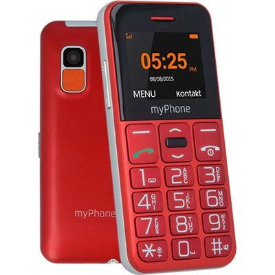 myPhone Halo Easy Rouge 1,77" Téléphone SOS myPhone Halo Easy Rouge 1,77" Téléphone SOS